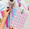 12 Pieces Paper Quilling Tools, 4 Colors Slotted Kit Rolling
