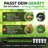 Heckenpracht® Line Head for Brush Cutter with Steel Knob Left