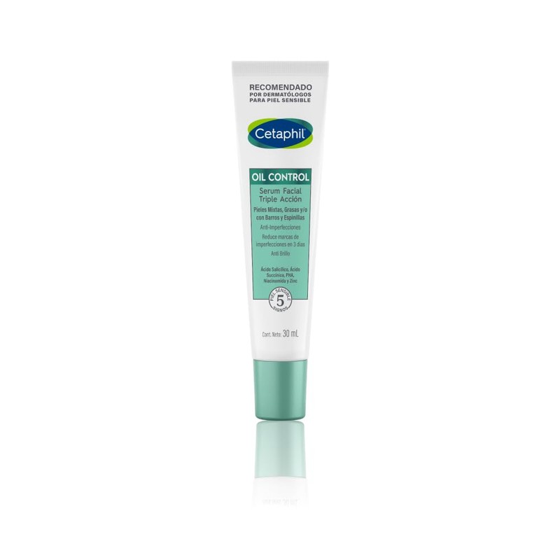 Cetaphil Oil Control Sérum Facial Triple Acción Para Piel Grasa