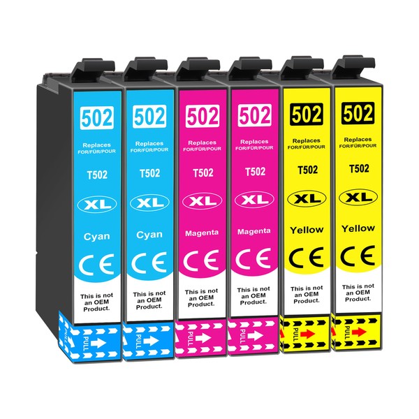 Jhaan 502XL Multipack Compatible with Epson 502 Compatible with Expression