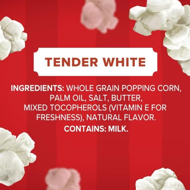 Orville Redenbacher White Popcorn Bundle - Tender White Popcorn Orville