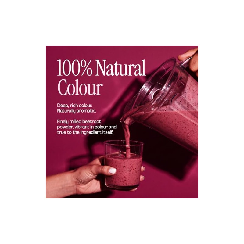 Premium Beetroot Powder 100g – 100% Pure Ground Red Beet