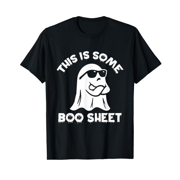 This Is Some Boo Sheet Ghost Funny Retro Halloween Costume