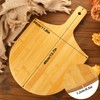 ACXFOND 4 Pack Natural Bamboo Pizza Peel 12 inch, Bamboo