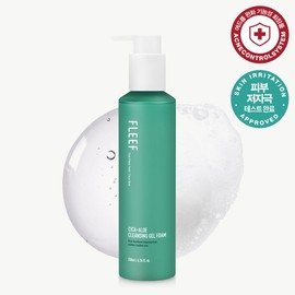 FLEEF FLEFF Cica-Aloe Cleansing Gel Foam 200ml - FLEFF Cica-Aloe Cleansing Gel