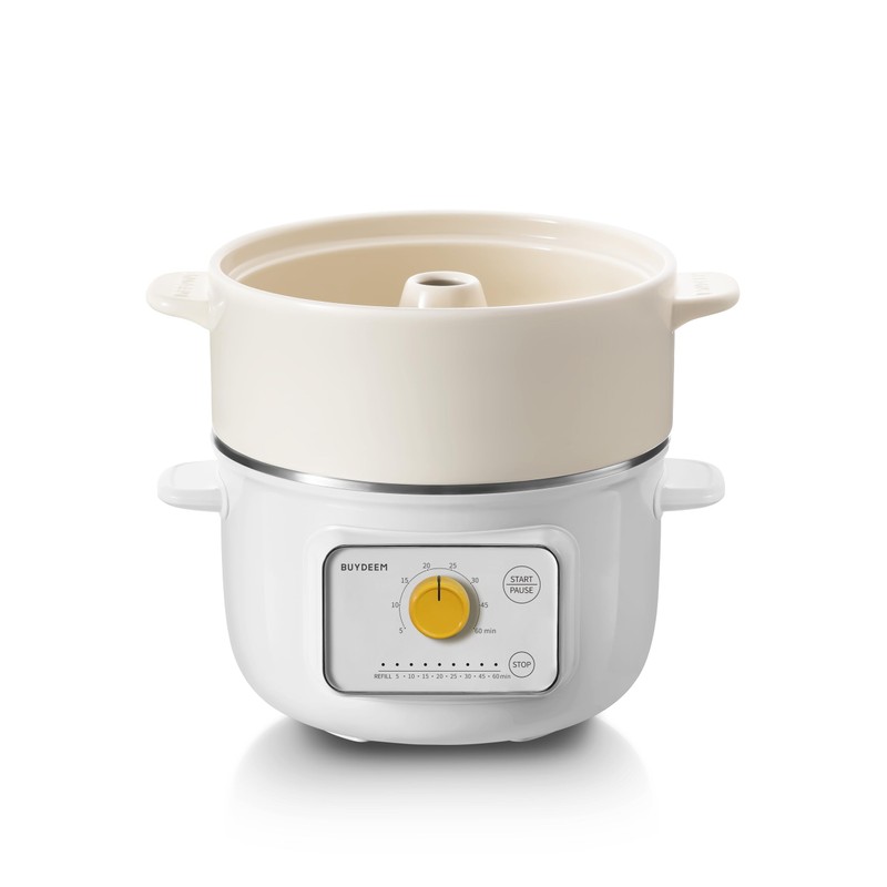 BUYDEEM A513 Ceramic Steam Pot for G32 Food Steamer, 1.5L,