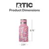 RTIC 12 oz Ceramic Lined Insulated Journey Bottle, Leak-Proof Lid,