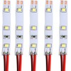 RUNCCI-YUN 5 x 12-18 V 3-LED House Lighting 5 cm