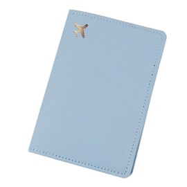 1 pcs Passport Holder Cover,PU Leather Passport Holder Travel Wallet Organiser for Credit Card, Money,Boarding,Passport,Boarding Passes for Women Men (Baby Blue),Passport Wallet for Men,Passport Hold