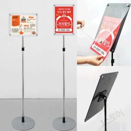 Storage Organizer Holder Stand Silver for home organization and desk space-saving household accessory, Korean Import, Home Kitchen and Daily, Option 3