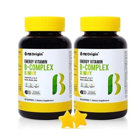 NZ Origin Vitamin B-Complex 60 Gummies x 2 / 엔젯오리진 비타민B-컴플렉스 60구미X2