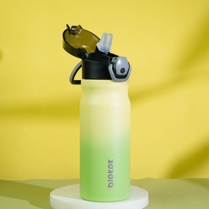 BJPKPK - Botella de agua aislada de acero inoxidable de