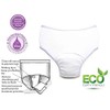 Comfort Finds Adies Reusable Incontinence Panty 10oz - White -