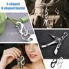 18Pcs Zipper Locks Anti Theft for Pick Pocket Protection Anti