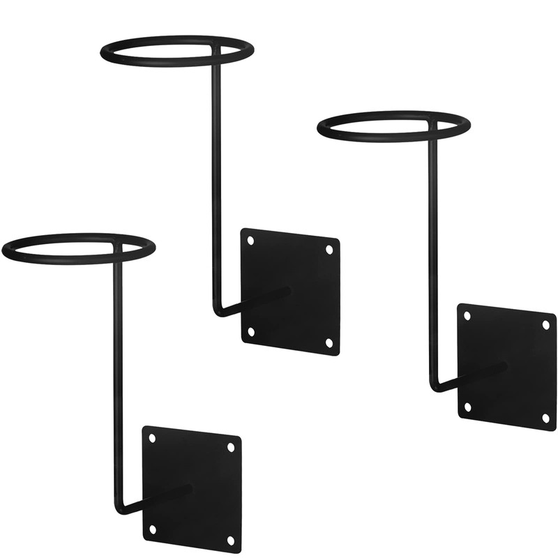ILM 3 Pack Helmet Holder Rack Hook Helmets Stand Wall