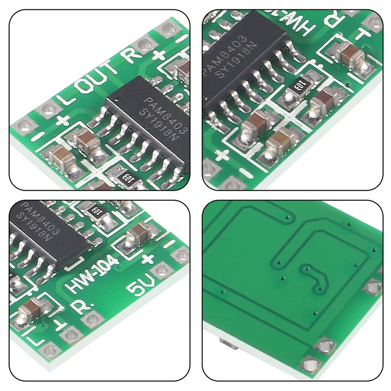 AOICRIE Super Mini PAM8403 Digital Power Amplifier Board 2 x