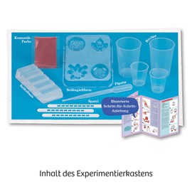 KOSMOS 657925 Crystal Soap, Beautiful Soaps Pour and Design Yourself, DIY Soaps Make Yourself, Experiment Set for Children from 8 Years, Souvenir, Gift for Children's Birthday