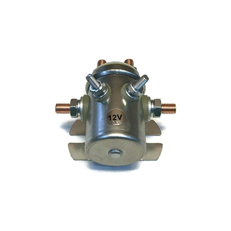 (3 Pack) 12V Switch Relay Solenoid Continuous Duty for Autocrane