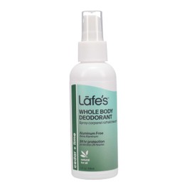 Lafe's Natural Deodorant | 4 Ounce Whole Body Non-Aerosol Deodorant Spray | Aluminum, Paraben, & Baking Soda Free | Cedar & Lime