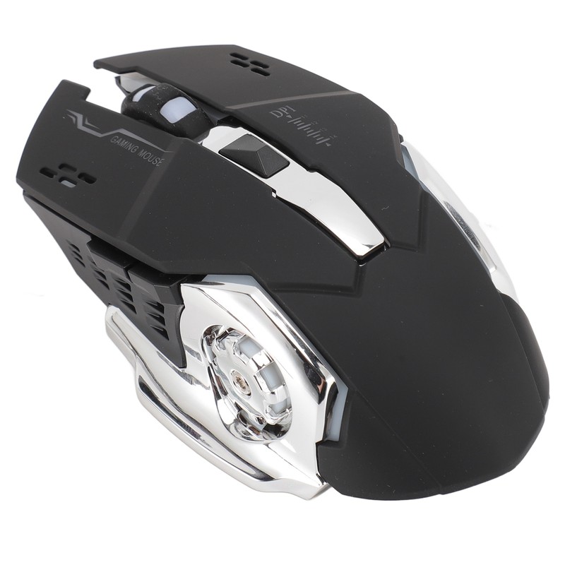 2.4GHz Wireless BT Mouse Dual Mode Silent Easy Operation Ergonomic