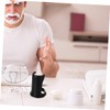 FOMIYES 2pcs Compact Shaving Brush Stand Razor Holder Shaving Tool