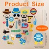 Father's Day Banner & Photo Booth Props - Ultimate 28-Piece