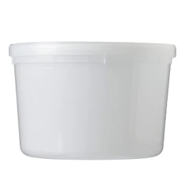 Extreme Freeze Reditainer 64 oz. Freezeable Deli Food Containers w/Lids - Package of 8 - Food Storage