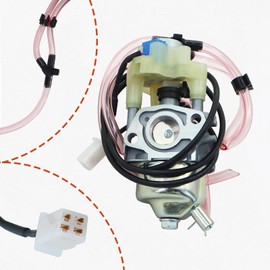 ALRACALL 16100-ZL0-D66 Carburetor Replaces for Honda 16100-Z0V-D12 16100-ZL0-D65 Fits For EU3000is EU3000i Predator 3500 Watts Inverter Generator 63584 with Air Filter