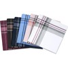 ACEmedia Men's Square Handkerchief, Handkerchiefs Men Cotton Classic Pouch Set,