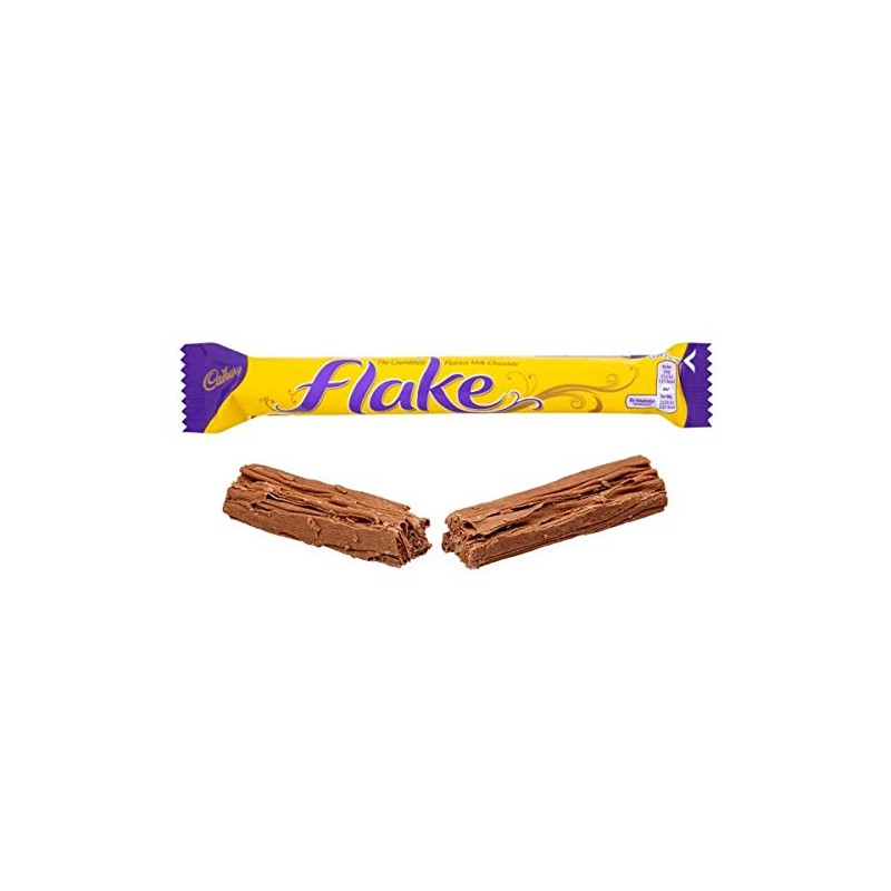 Original Cadbury Flake Chocolate Candy Bar Imported From The UK