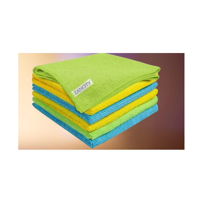 Ideal 24-Pack Microfiber Cleaning Cloths Ultra Soft,Super Absorbent Towels for