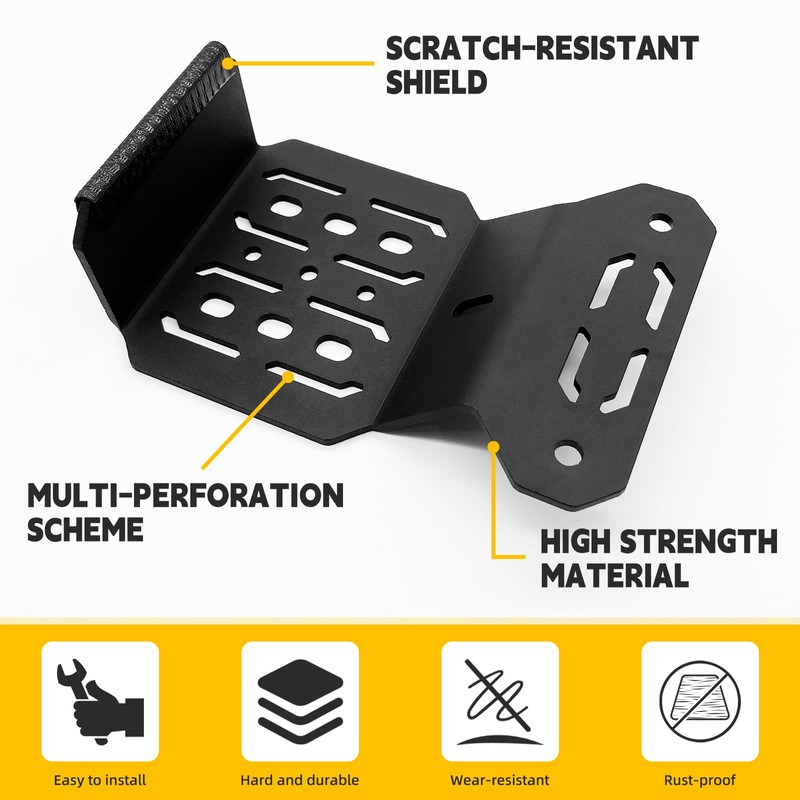 Bed Rail Brackets, Truck Bed Accessories are Compatible with Tacoma,