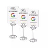 Taps (x3) NFC Google Review Tap Cards with Stands, Skyrocket