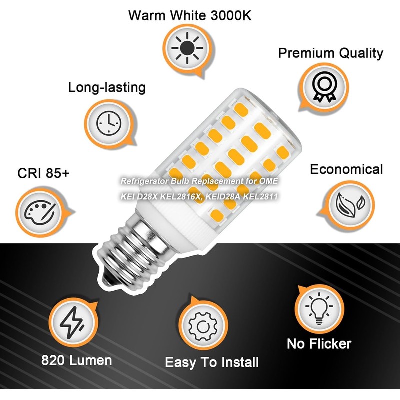 LFLAMPON Kei D28a kel 2811 S02 Light Bulb Replacement Kei