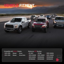 BDFHYK Electronic Throttle Body Assembly Compatible with 2012-2019 Nissan Versa 2014-2019 Versa Note Replaces 67-0021 TB1186 16119-3AN0A 16119-3AN0B 16119-3AN0C 16119-3AN0D 16119-3AN1D