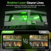 HUEPAR Laser Level 360 Self Leveling with LCD Screen, 3