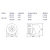 114db High Decibel Alarm, POWERTOOL Wired Loud Fire Alarm Siren