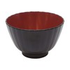 Flower Soup Bowl, Tamanai Vermilion
