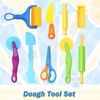 Inxens 9 PCS Craft Dough Tool Set for Kids, Modeling