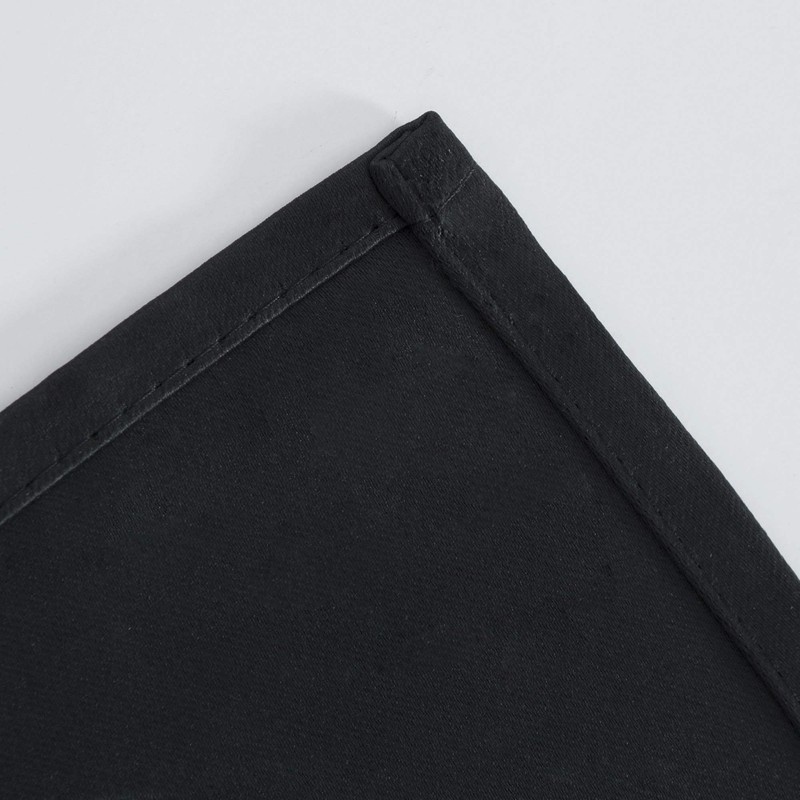 LEMOMO Blackout Curtains 52 x 84 inch Black Curtains Set