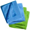 Pack of 4 Bamboo Cotton Cloths, 30 x 38 cm,