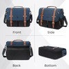 MATEIN Messenger Bag for School with USB Charging Port, Large
