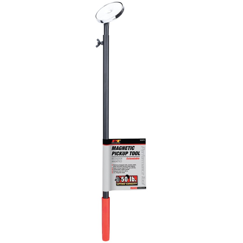 Performance Tool W2070 50-Pound Extendable Magnetic Pickup Tool for Retrieving