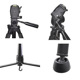 72" Inch Elite Series Full Size Camera Tripod + Pro Series 72" Monopod w/Quick Release + Camera Backpack for DSLR Cameras/Camcorders & eCostConnection Microfiber Cloth