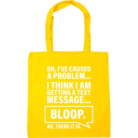 Hippowarehouse Oh, I've caused a problem. I think I am getting a text message. Bloop. Ah, there it is. Tote Shopping Gym Beach Bag 42cm x38cm, 10 litres