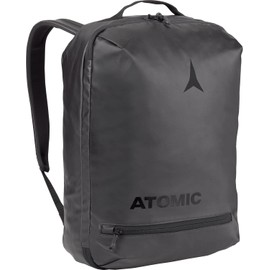 ATOMIC DUFFLE BAG 40L - Black - Robust & Lightweight Travel Backpack - Large Main Compartment with Mesh Pockets & Sneaker Compartment - Water & Dirt-Resistant Outer Material, black, DUFFLE BAG