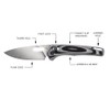 Gerber Gear Sumo EDC - Cuchillo de bolsillo plegable con