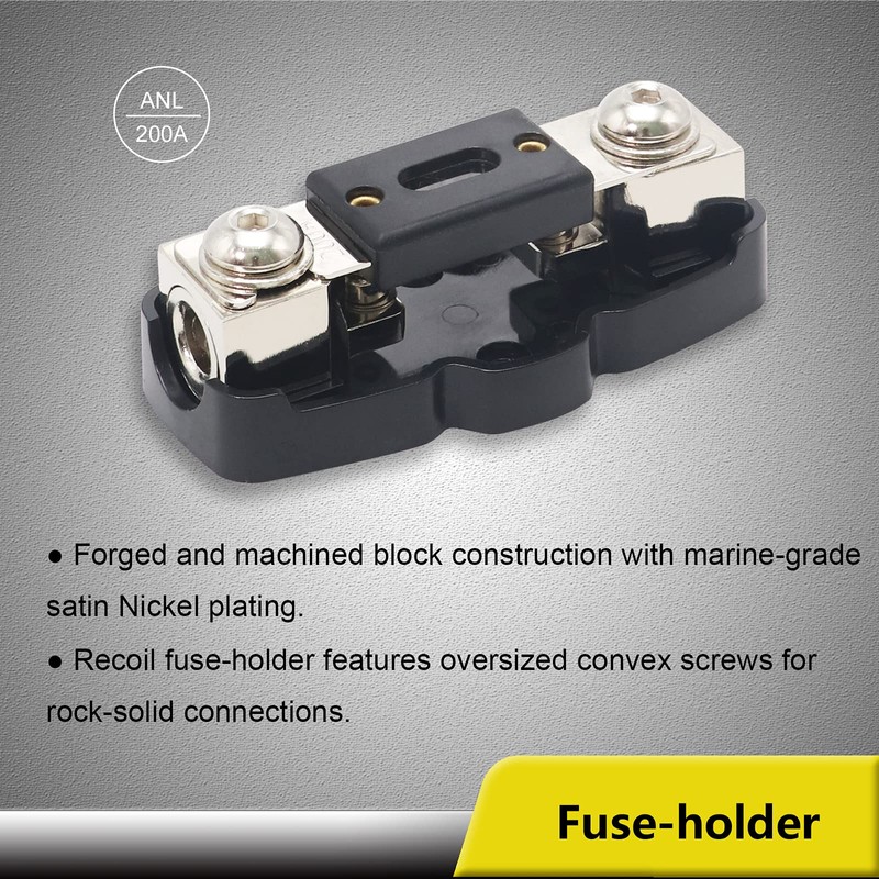 Recoil RCK0D True 1/0 Gauge Car Audio Dual Amplifiers CCA