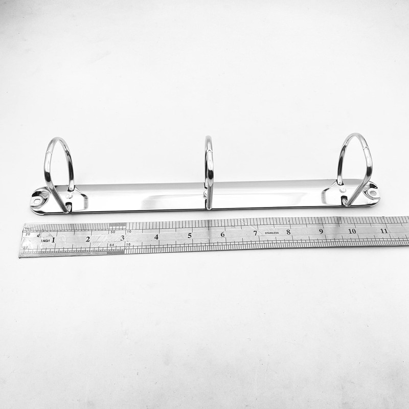 Shuokecrafts 2Pack Letter Size 3 D-Rings Binder Mechanism Without Trigger,