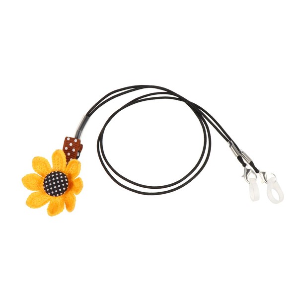 iplusmile Hearing Aids Clip- BTE Fixation Cord for Kids- with Flower Clips Design, Anti- Lost Lanyard Portable Hearing Aid Cord